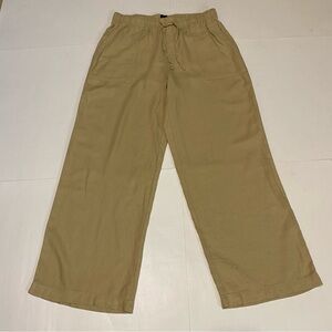 51. GAP Khaki Drawstring Wide Leg Pants